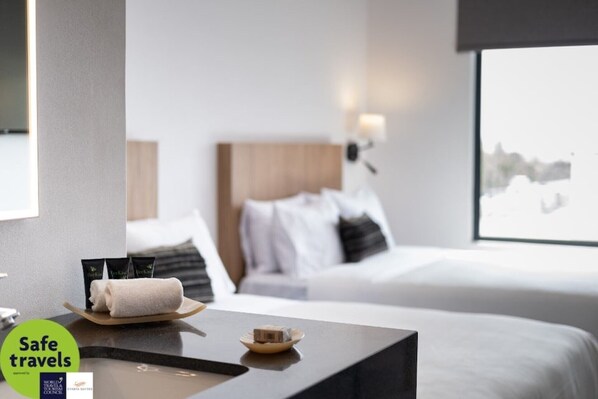 1 多间卧室、熨斗/熨衣板、WiFi、床单