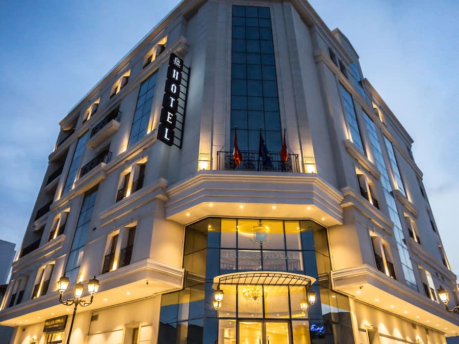 Façade de lâhĂ©bergement