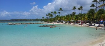 Bungalow Cocodile angränsande Ste Anne Guadeloupe