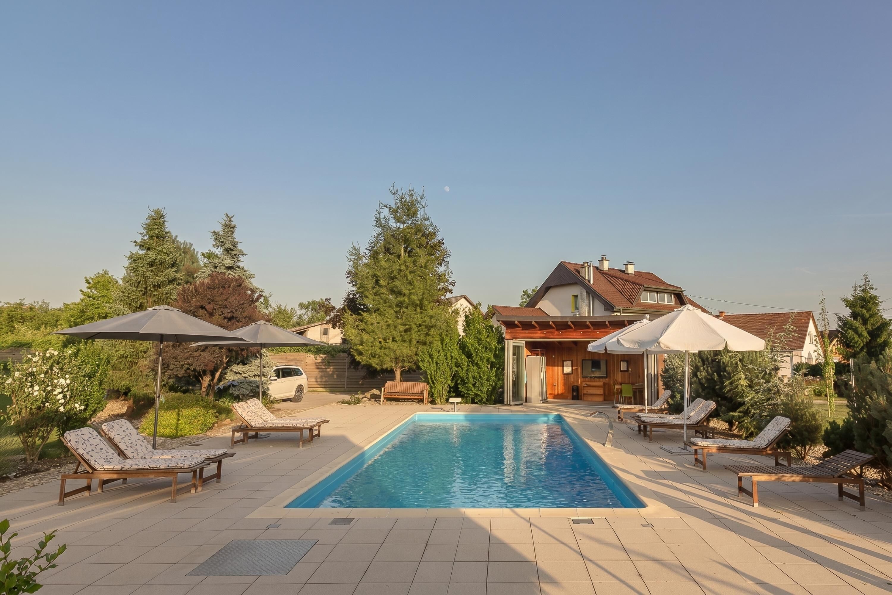 Family Villa, Multiple Bedrooms, 2 Bathrooms, Mountainside (Pool Villa Prleški Raj) | Pool | Seasonal outdoor pool, a heated pool