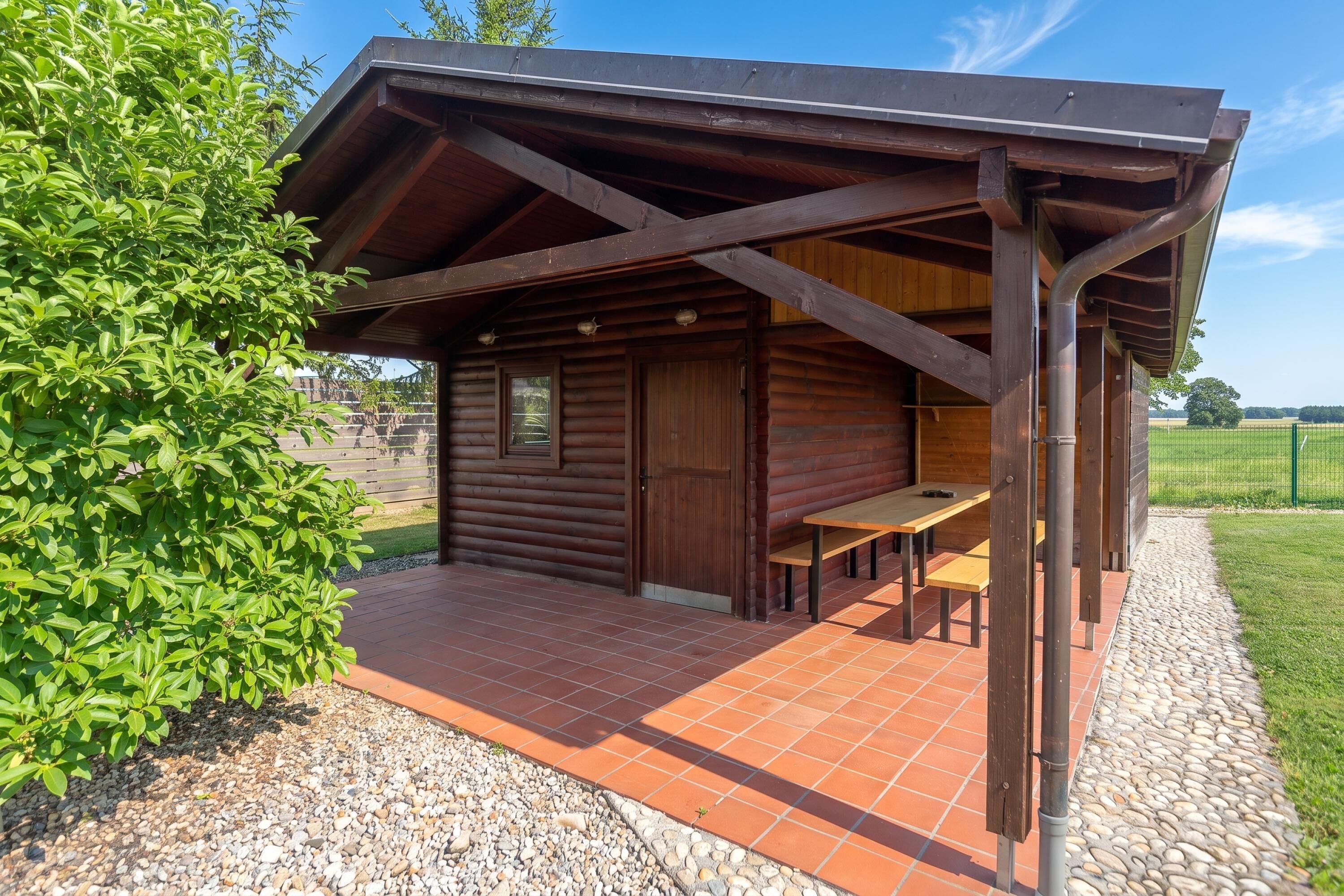 Family Villa, Multiple Bedrooms, 2 Bathrooms, Mountainside (Pool Villa Prleški Raj) | Outdoor dining