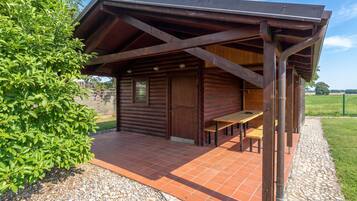 Family Villa, Multiple Bedrooms, 2 Bathrooms, Mountainside (Pool Villa Prleški Raj) | Outdoor dining