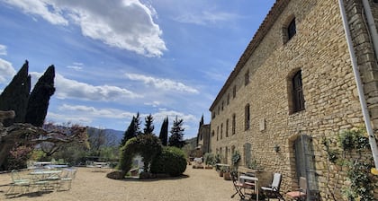 Beautiful apartment in a Provencal farmhouse with swimming pool, ideal for family or friends