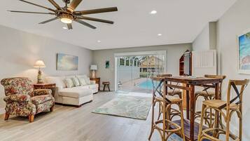 Villa (4836/4838 Esplanade St B-Pool) | Living room | Smart TV