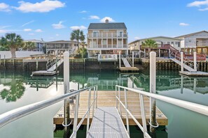 Exterior - Tipsy Turtle-Pet, 4BR Luxury Channel House-Pool (North Myrtle Beach)