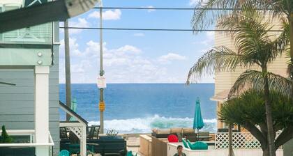 Steps to sand & ocean view from inside the unit!