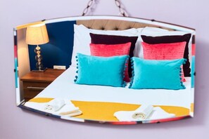 1 habitación, tabla de planchar con plancha, internet y ropa de cama 