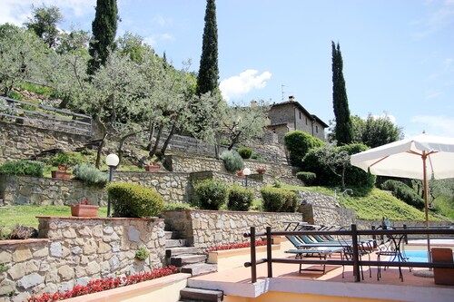 Tuscan villa in the Chianti hills