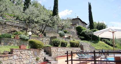 Tuscan villa in the Chianti hills