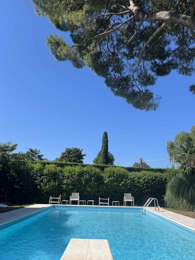 Holiday home with terrace and pool