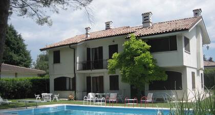 Holiday home with terrace and pool