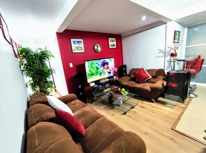 Smart TV, DVD player, music library, stereo - Complete Apartment in Coapa CDMX (Ciudad de México)