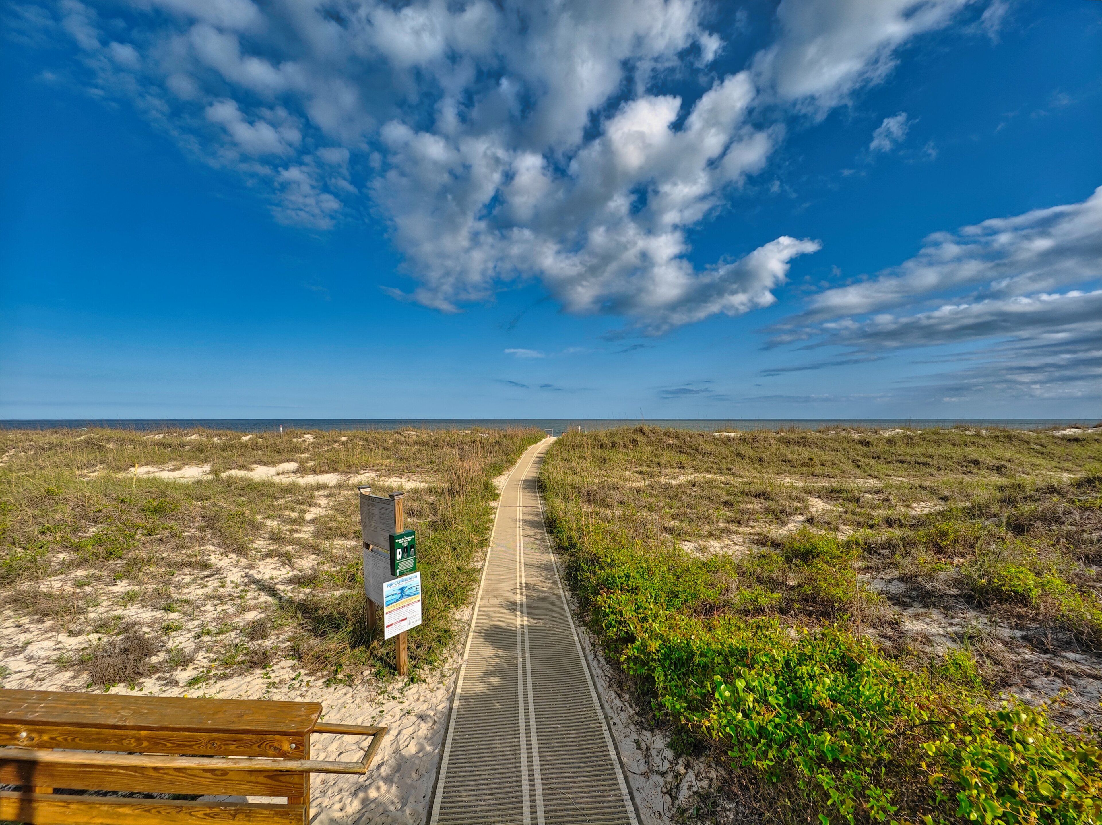 Beach nearby
