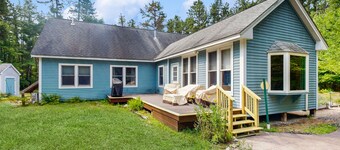 Classic Wooded Retreat W/ Gorgeous Interior & Great Location Near Skiing & Lake