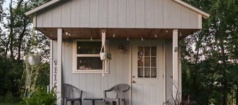 Tiny House on the Farm: Watch Farm Animals, Near Buffalo River