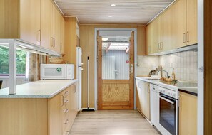 Kühlschrank, Mikrowelle, Herdplatte, Geschirrspüler