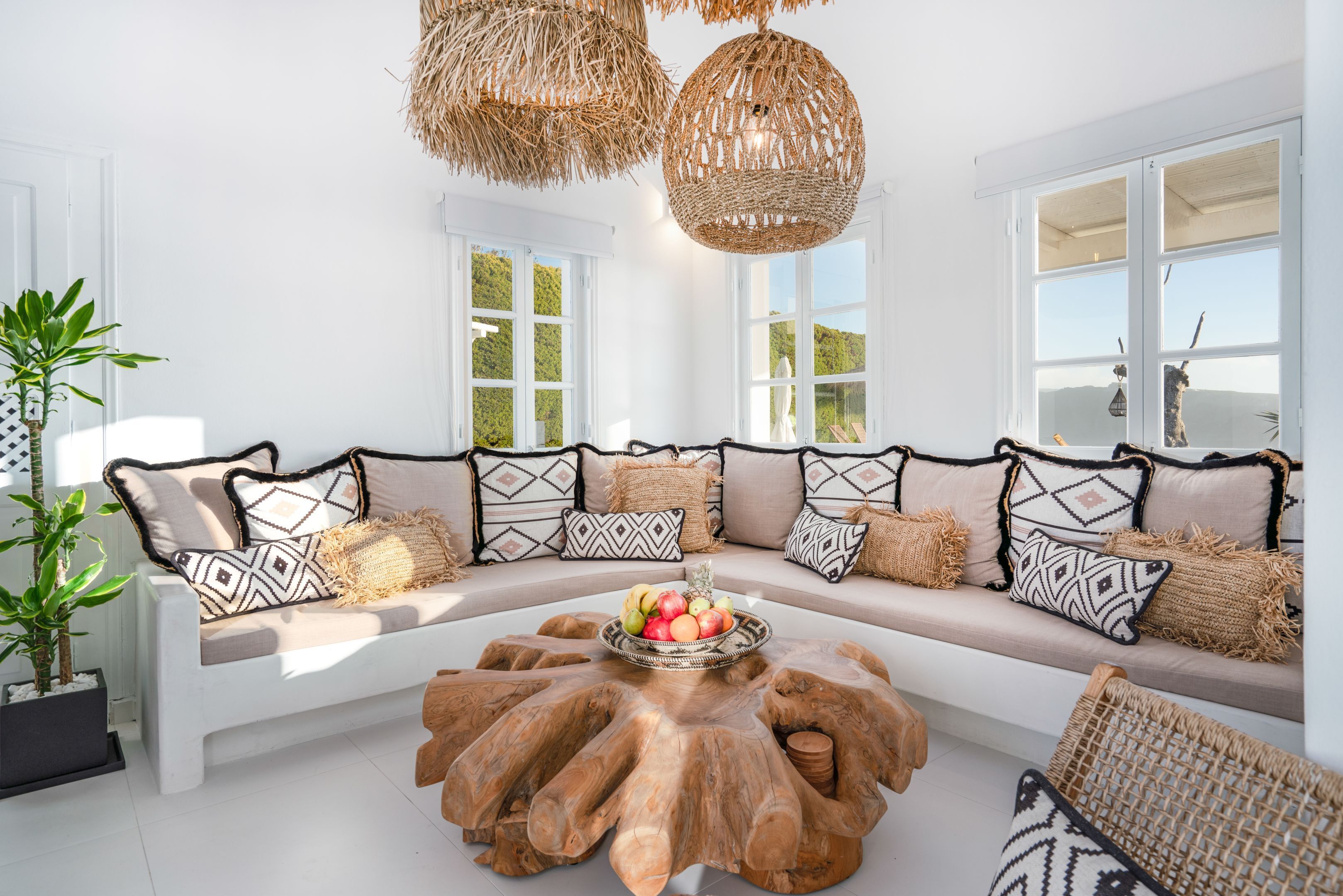 Smart TV, fireplace, DVD player, books