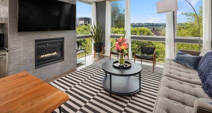 Moderni 5 Story Townhouse on laajat näkymät ja yksityiset Rooftop!