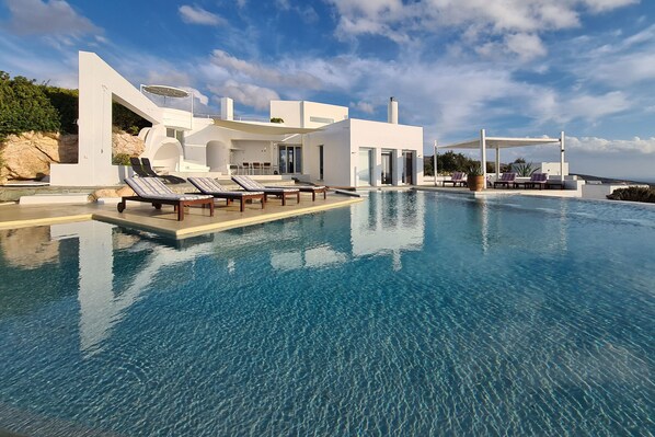 Pool - Villa Pastorale-View- Boule , (Parikia-Paros)