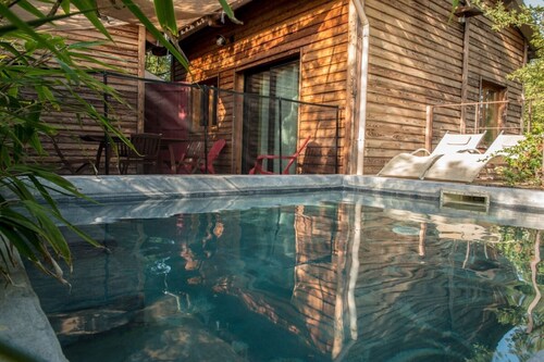 Cosy Little Chalets in South Ardèche Provence