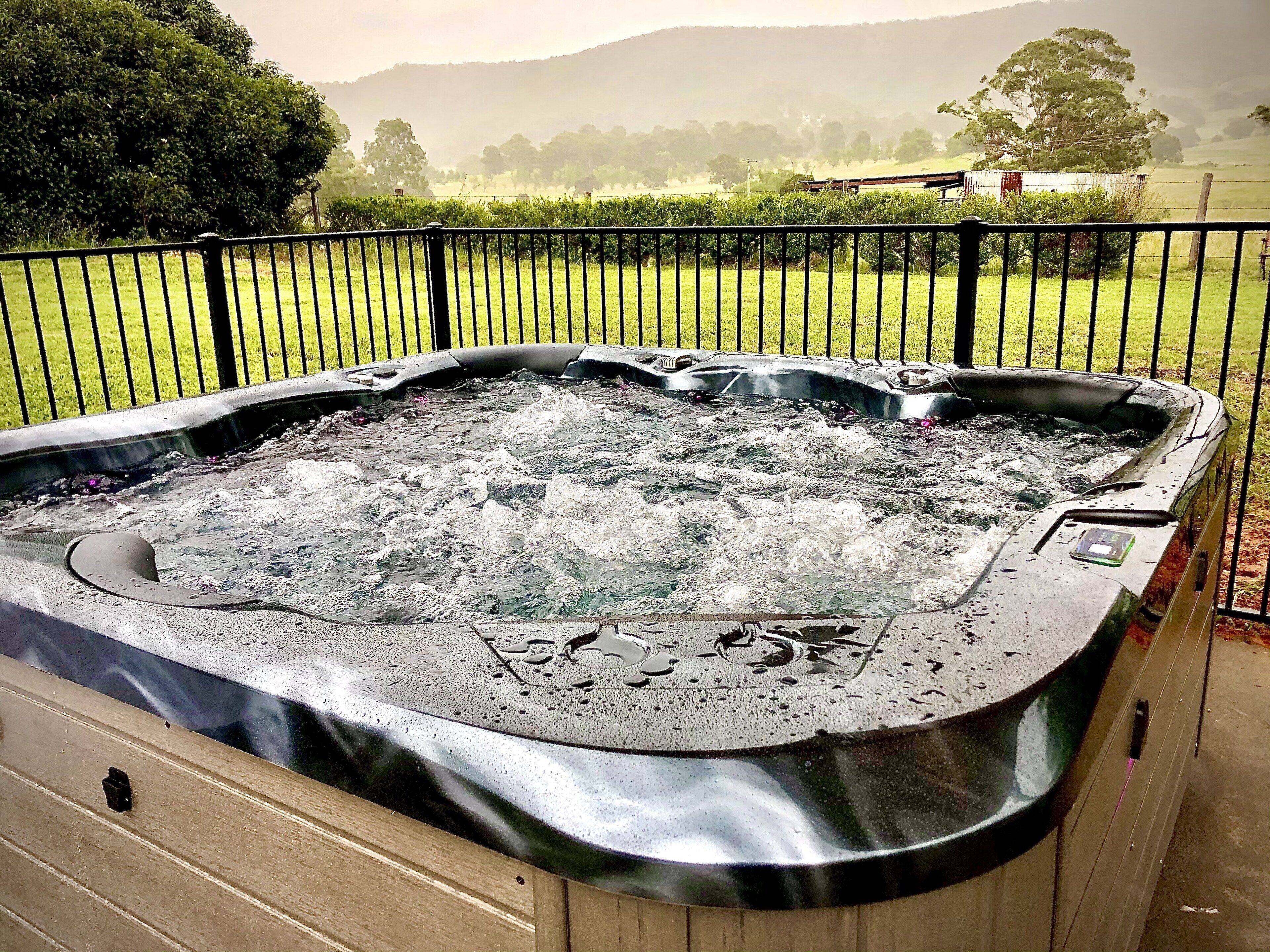 Bain à remous extérieur