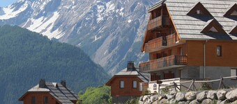 Chalet familiar para 6 con parking en Pra Loup