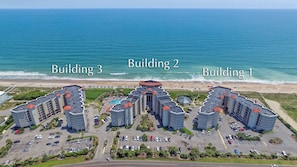 Exterior - Oceanfront Condo with amazing ocean views! (North Topsail Beach)