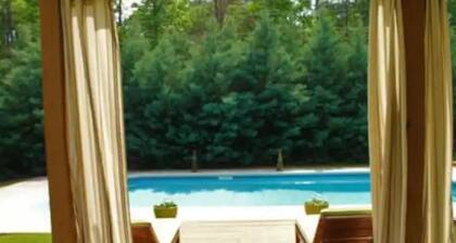 2 Br. 1 Bath guest suite with theater and pool!