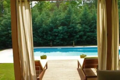 2 Br. 1 Bath guest suite with theater and pool!