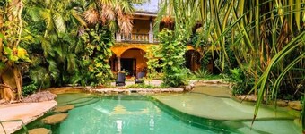 BEAUTIFUL VILLA MEXICAN HACIENDA STYLE, WALKING DISTANCE TO  XCARET PARKS