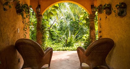 A UNIQUE HACIENDA STYLE HOME, LOCATED IN THE TRANQUILITY OF THE JUNGLE BY XCARET
