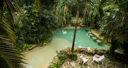 A UNIQUE HACIENDA STYLE HOME, LOCATED IN THE TRANQUILITY OF THE JUNGLE BY XCARET