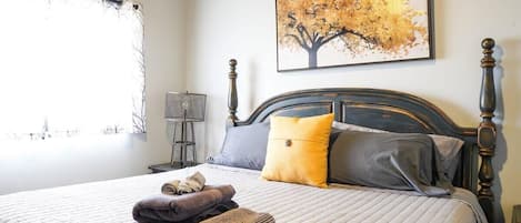 1 habitación, wifi y ropa de cama