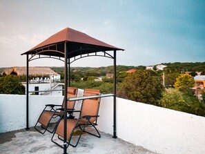 Terrace/patio - Tropical Beach Loft  w/King Bed + Sea/Mountain Views! (Treasure Beach)