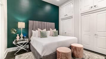 4 bedrooms, iron/ironing board, travel crib, WiFi