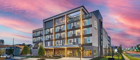 Utsikt fra overnattingsstedet