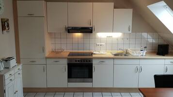 Mini-fridge, electric kettle