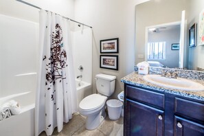 Shower, towels