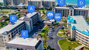 Exterior - ⭐Walk to Beach and Restaurants-Gulf Views-Pool+Hot Tub-3BR Alerio C303⭐ (Miramar Beach)