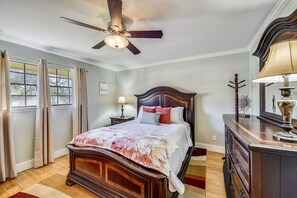 2 Schlafzimmer, Bügeleisen/Bügelbrett, kostenloses WLAN, Bettwäsche