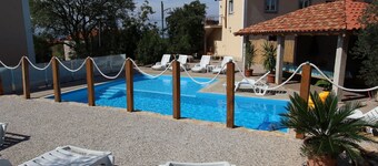 Apartment with shared pool