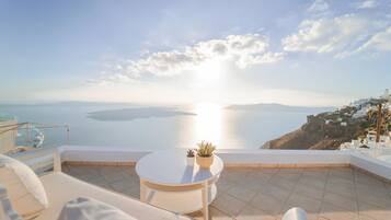 Studio with Caldera View | View from room