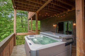 Terrace/patio - Private Oasis in Tynecastle (Banner Elk)