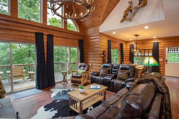 TV, fireplace, DVD player