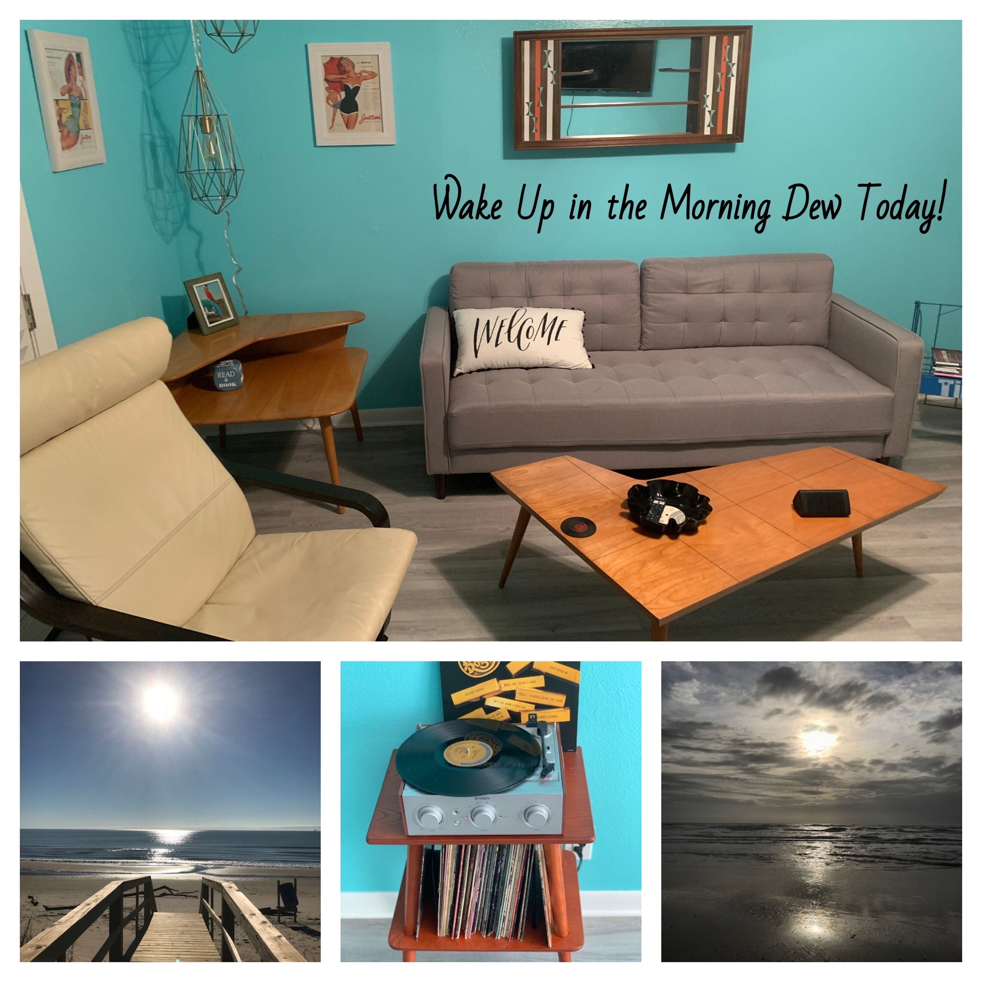**NEW LISTING** Morning Dew retro theme beachhouse