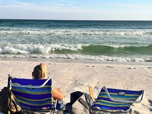 Beach nearby