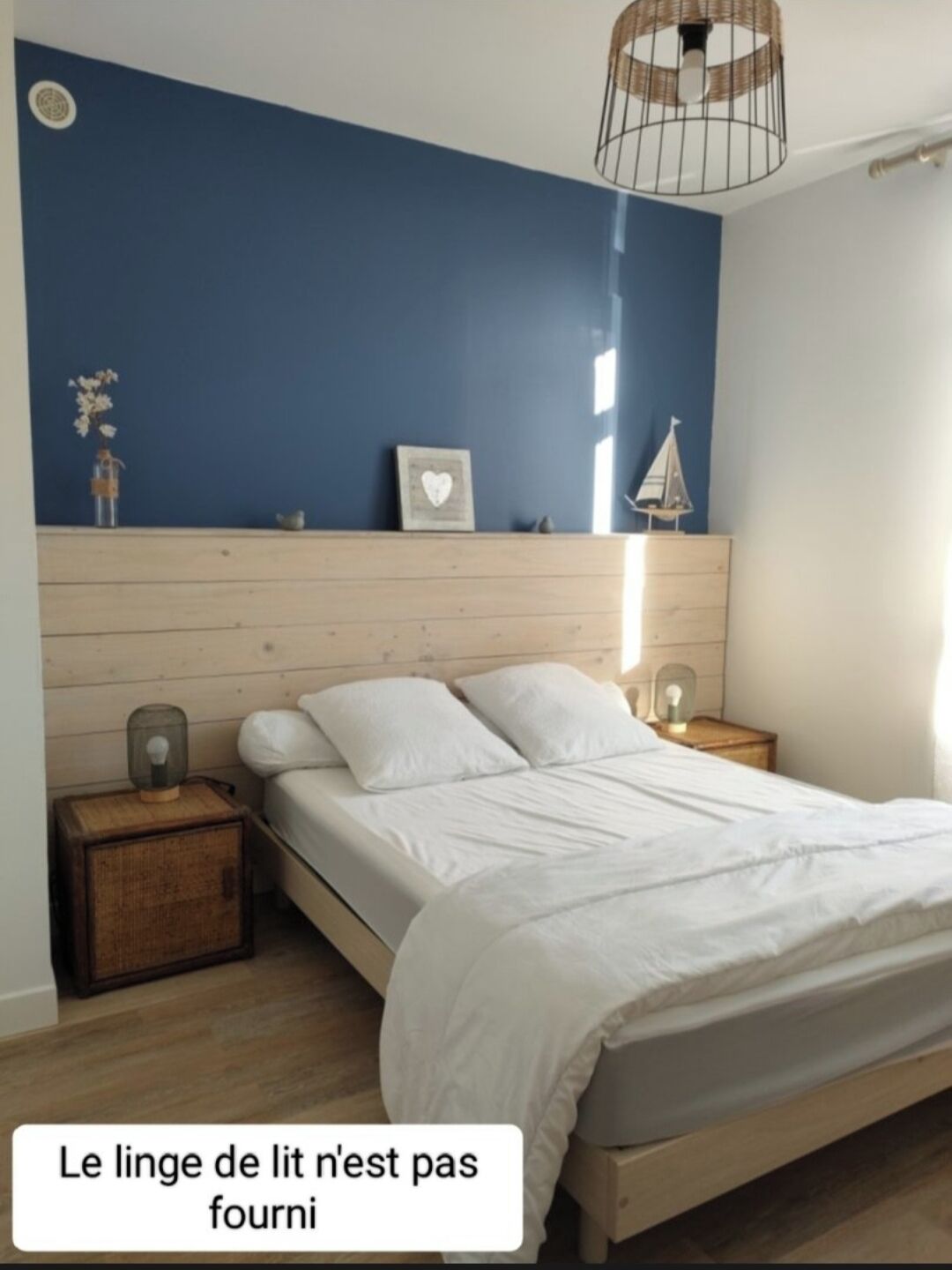 3 chambres, fer et planche à repasser, Wi-Fi gratuit