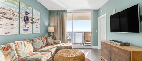 Télévision, table de tennis de table