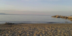 Beach nearby, beach towels