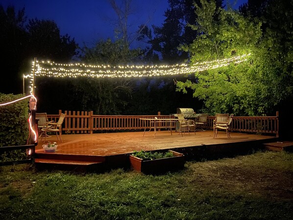 Terrace/patio - Waterfront Getaway W/ Theater Room Near Sand Dunes (Saint Anthony)